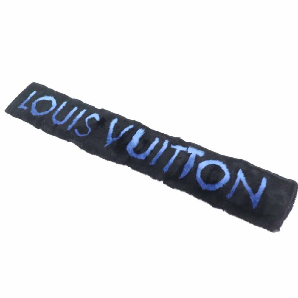 Louis Vuitton Echarpe LV Neon Rabbit Cashmere Wool Scarf